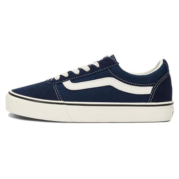 Vans Ward Comfortable Versatile Low-Top Skate Shoes Women Sneaker Blue VN0A3IUNDTQ