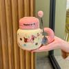 Милый щенок таксы керамический чайник пара с кружкой высокой ценности с крышкой для отправки подарков на день рождения для девочек
