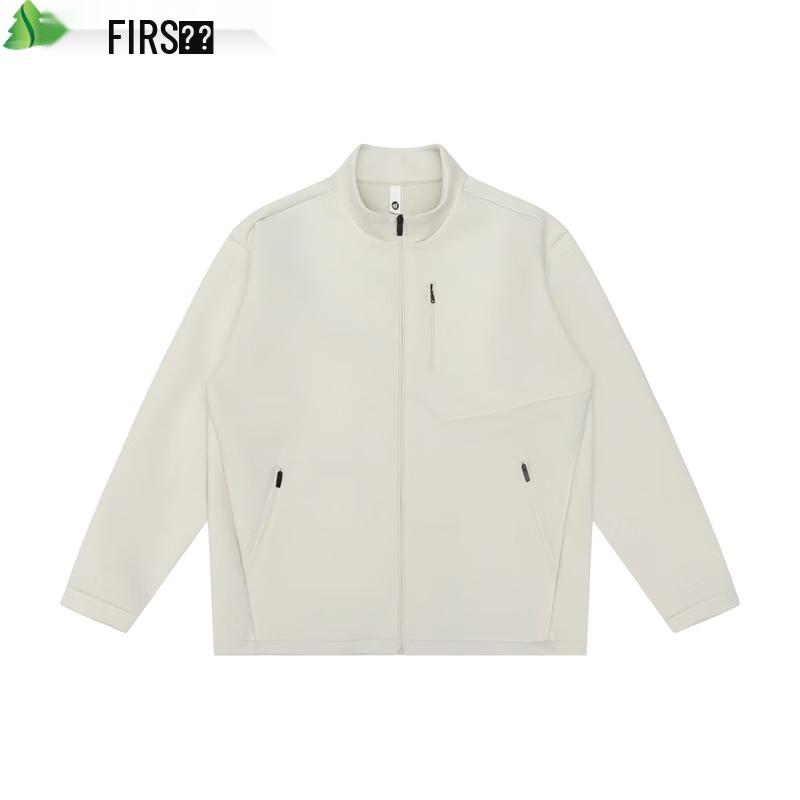 FIRS Men's Casual Solid Color Pullover Sweatshirt