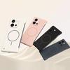 Однотонный безрамочный магнитный чехол для телефона для OnePlus 13T 13R 13 12R Ace 5 3 Тонкий противоударный жесткий ПК чехол для беспроводной зарядки