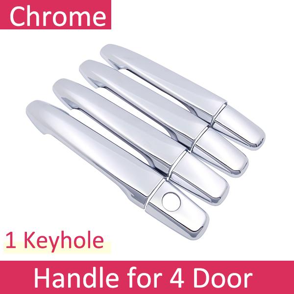 Хромированные накладки на ручки дверей автомобиля для Mitsubishi Outlander MK2 2007~2012 Комплект декоративных накладок 2008 2009 2010 2011 Автомобильные аксессуары Товары