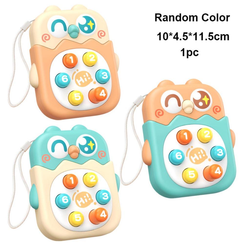 Random Color Educational Toy Plastic DecompressionToy Whack-a-Mole Hand-eye Coordination