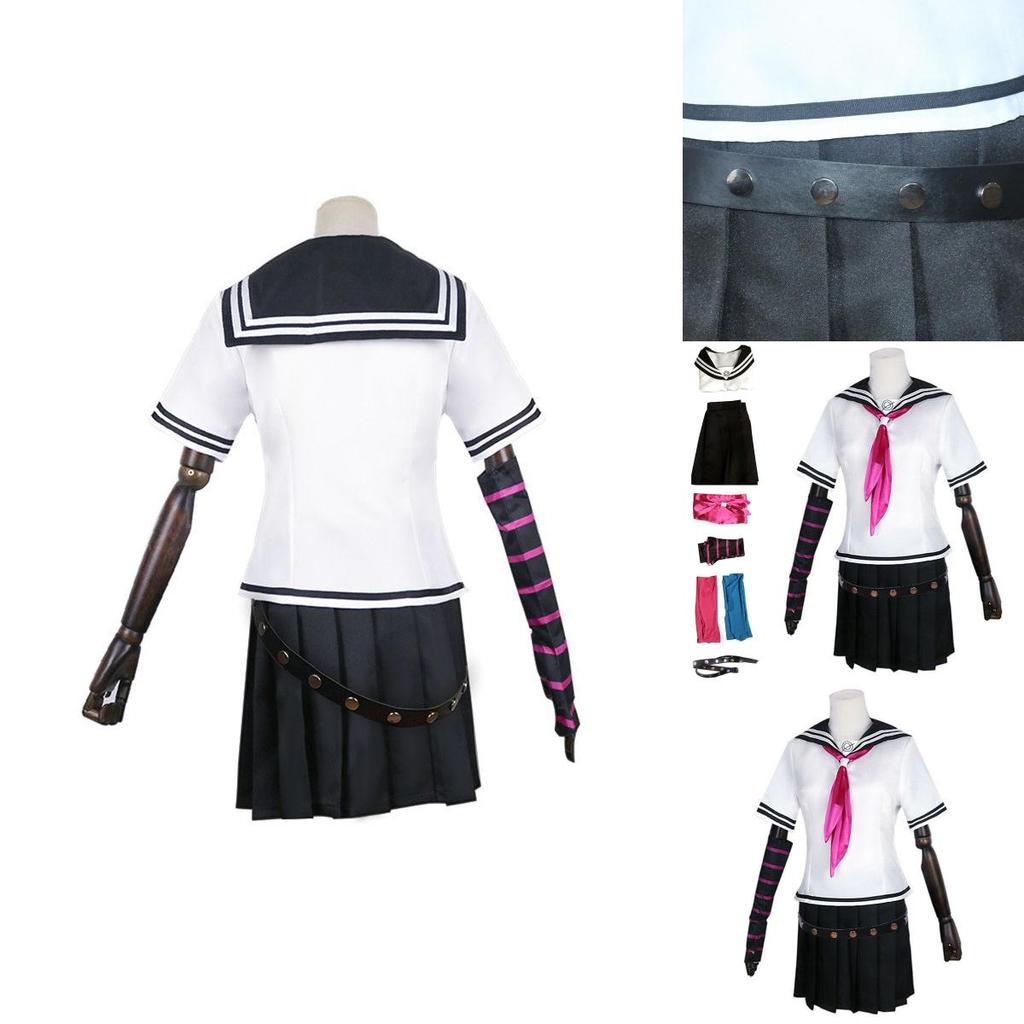 Привлекательный костюм-униформа Ибуки Миоды из Danganronpa для Хэллоуина и вечеринок