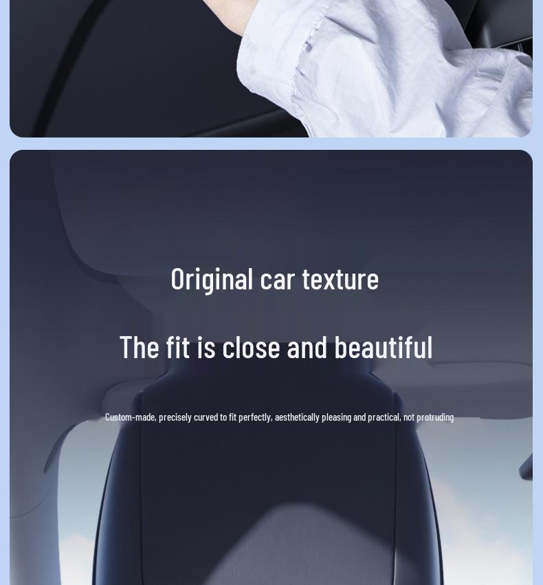 Compatible Tesla Model Y Rear Seat Storage Hook - Refresh Model Accessory