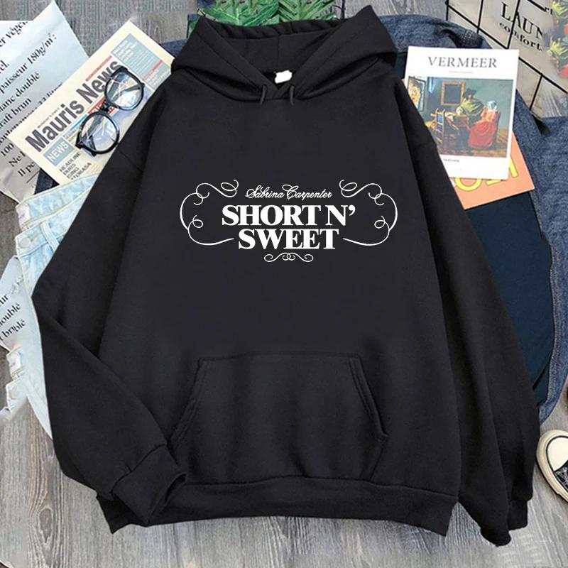 Мужская толстовка с капюшоном Sabrina Carpenter Short n' Sweet Tour Hoodie Женская уличная одежда с длинным рукавом y2k