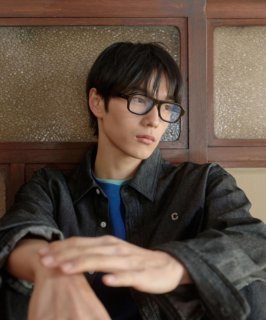COVERNAT C Logo Denim Shirt Blue