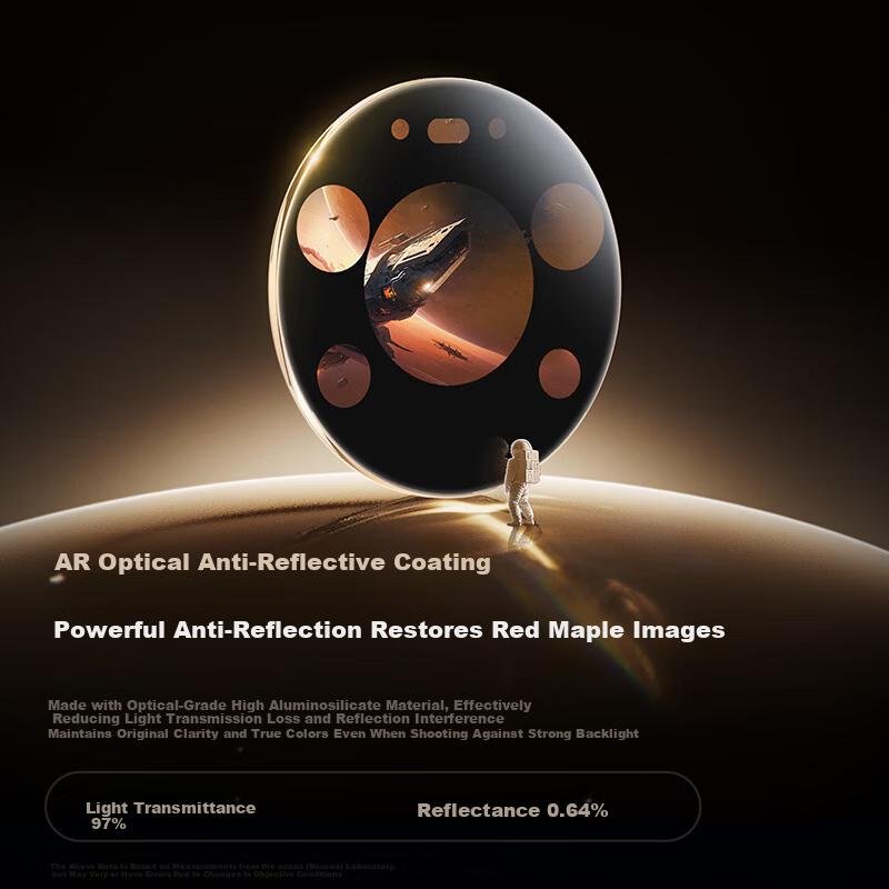 Baseus AR Anti-Glare 97% Light Transmission Lens Protector for Huawei Mate 80 Pro Max Rear Camera High-Definition Shockproof Film