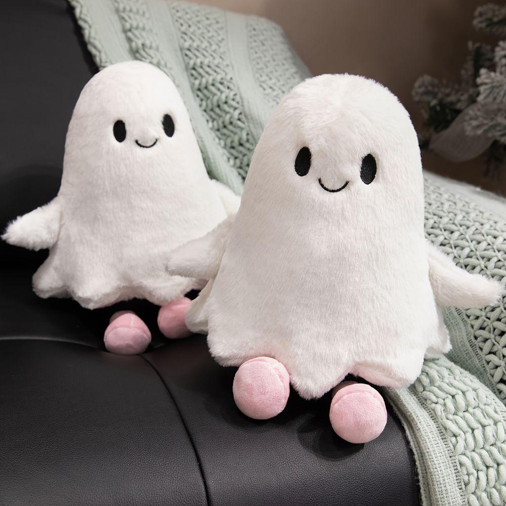 11.81inch Ghost Plush Toy Soft Plush Fabric Halloween Plush Figure Soft Soft Ghost Decor For Kids