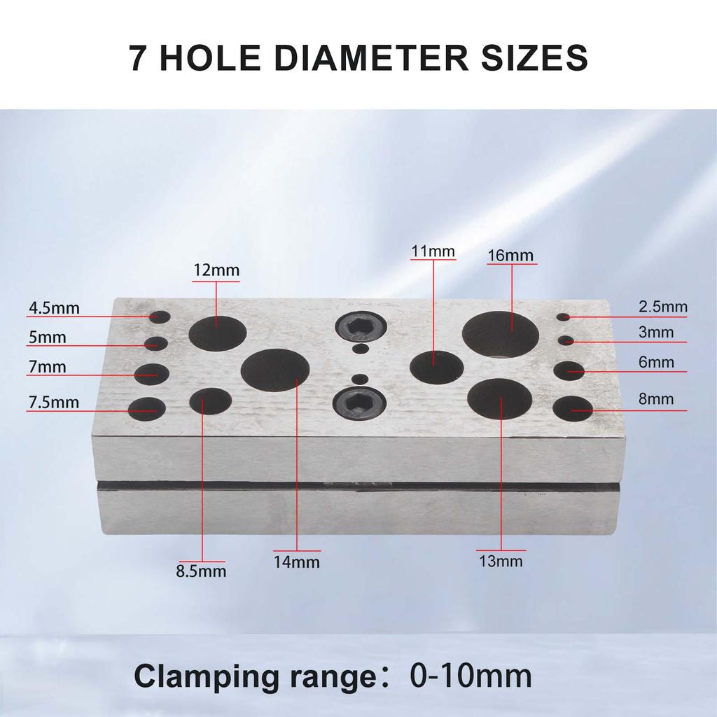 Disc Cutter 14 Round Punches Set Jewelry Making Metal Cutting Forming Pendant Charm Coin Punch Tool