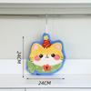 Cute Cat Hand Towel Coral Fleece Bathroom Kerchief Durable Toilet Handkerchief  Kitchen