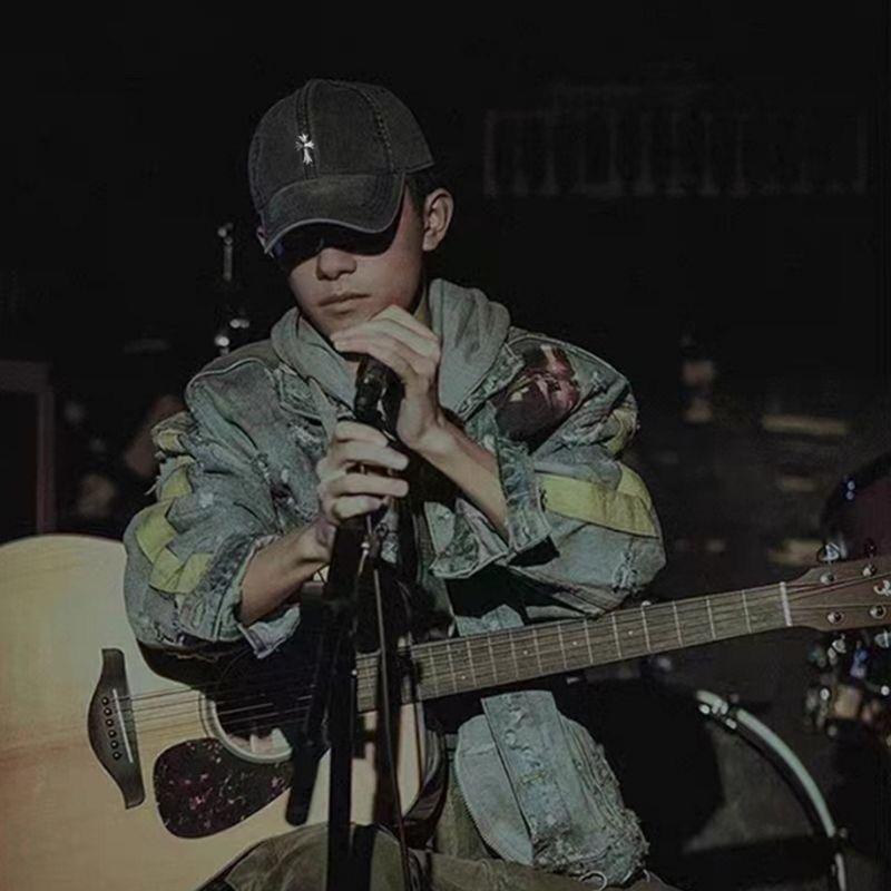 Кепка бейсболка женская из старого денима с крестообразной вышивкой, мягкий верх, ретро, американская, дымчато-серая, мужская