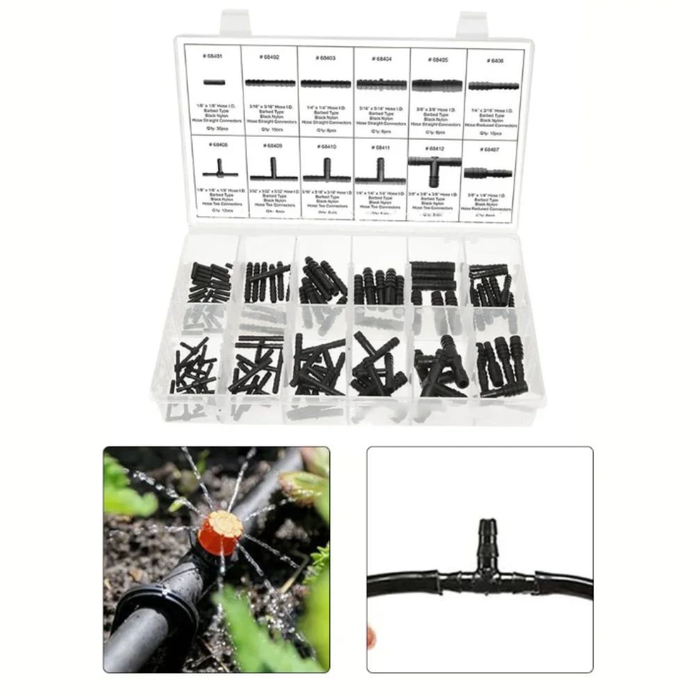Straight Design Reducer Set Assortment Set Straight Connectors Plastic Connectors Industrial Use