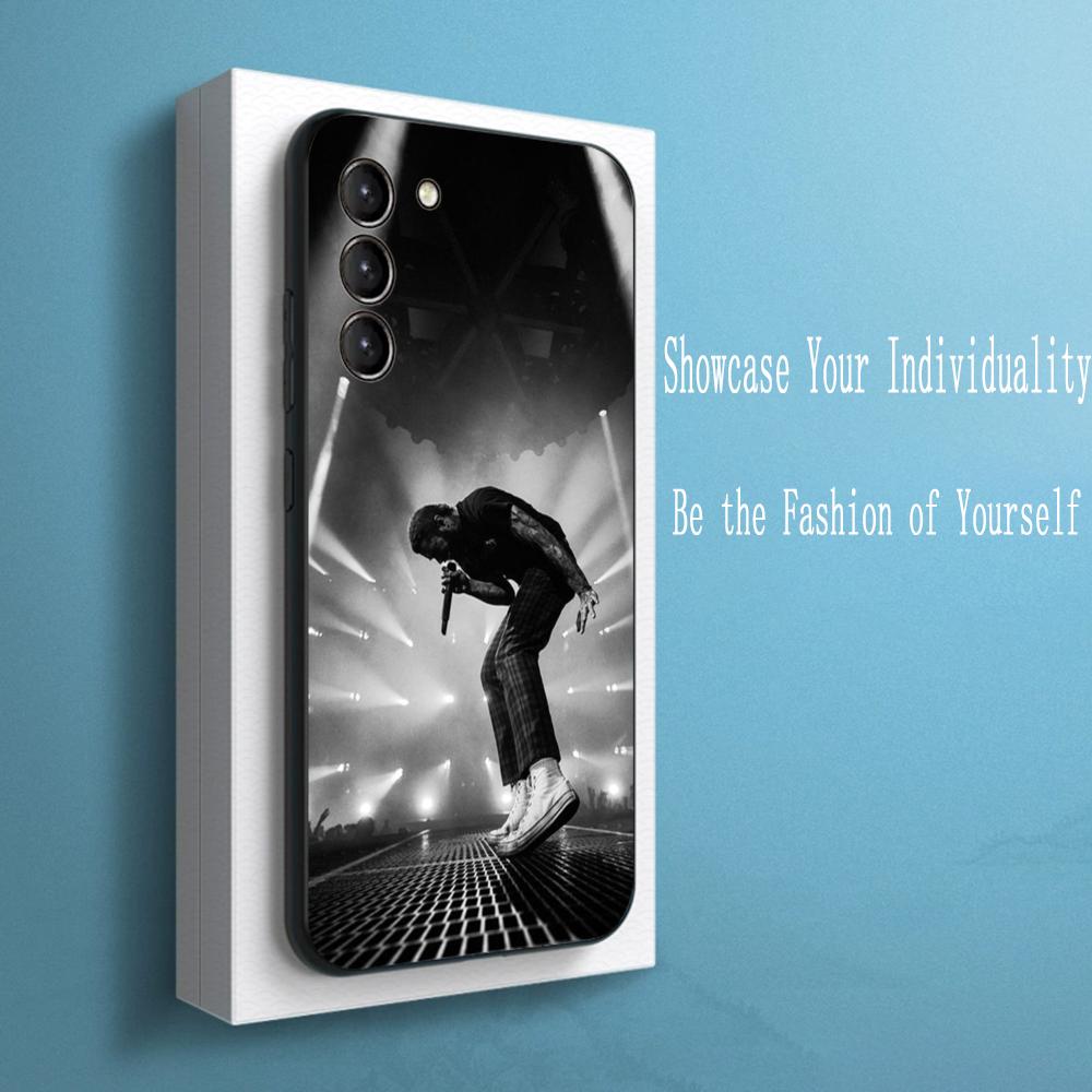 Hip Hop Rapper Post Ma-olne Phone Case For Samsung Galaxy S26 S25 S24 S23 S22 S21 Plus Ultra Note20 Soft Black