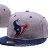Rugby League Baseball Cap Full-Closed Flat Brim Sun Hat Unadjustable Curved High Top Cotton Linen All