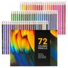 Pencil Crayons 72 Intensive Colours - Set In Plastic Case