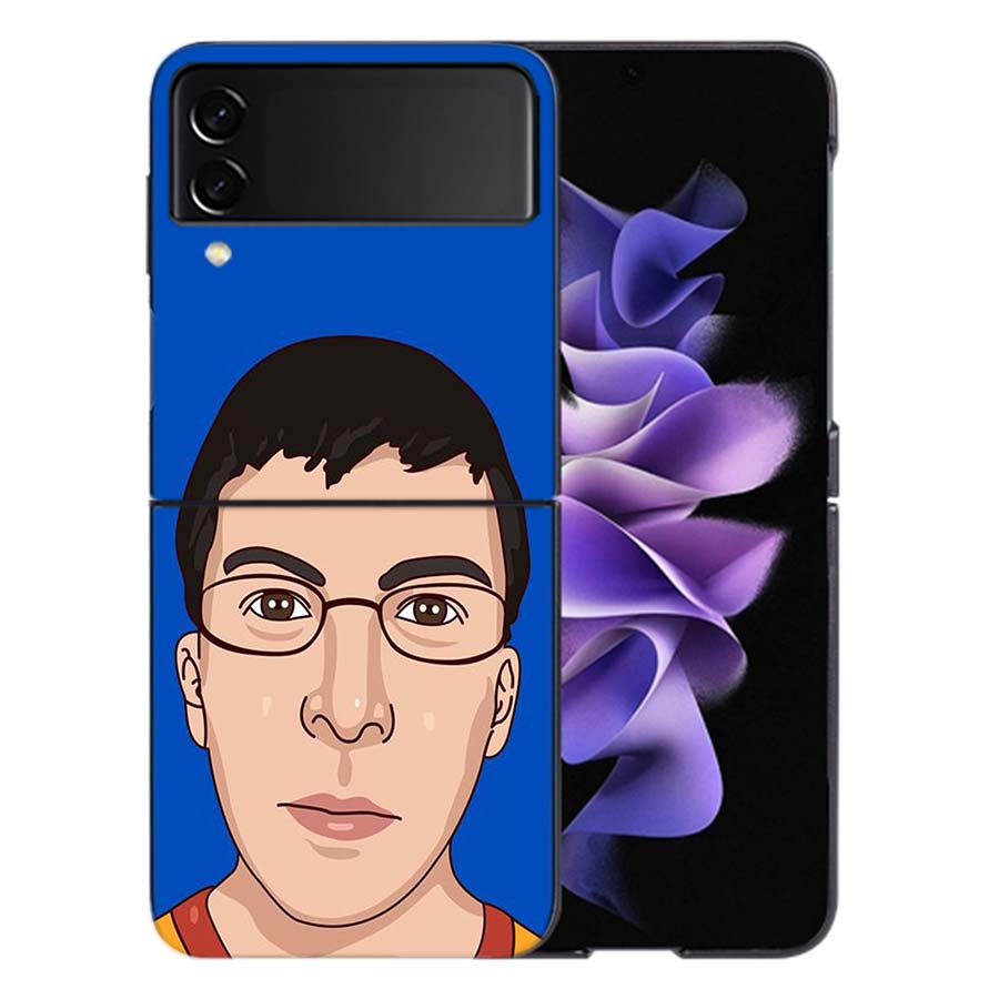 Чехол для телефона Mclovin SuperbadZ для Samsung Z Flip 6 7 5G Galaxy Z Flip 5 4 3 5G Чехлы Ударопрочный Жесткий Чехол ТПУ
