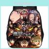 Школьный рюкзак Attack On Titan, 15 дюймов, большая вместимость, легкий, из Оксфордской ткани
