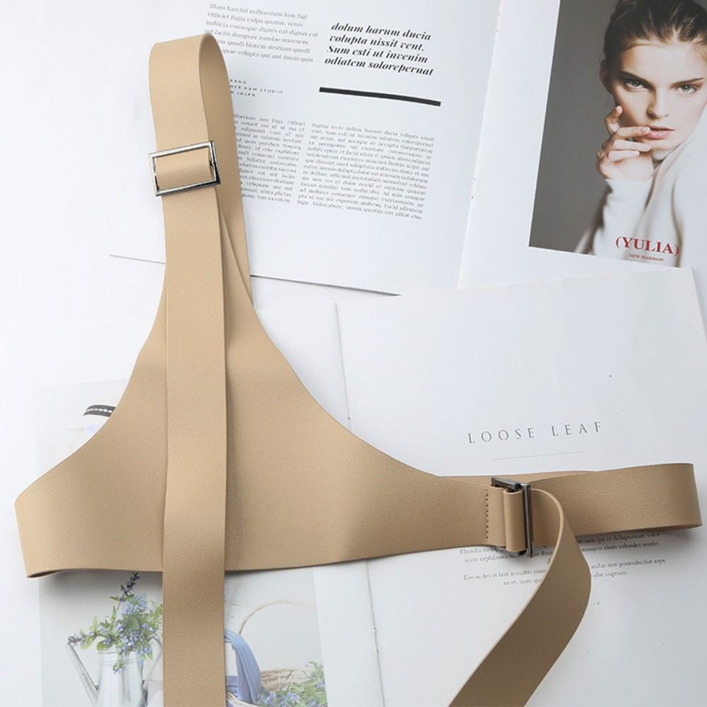 Женский пояс-портупея из искусственной кожи в стиле панк, модный пояс на одно плечо, сочетающийся с пальто.