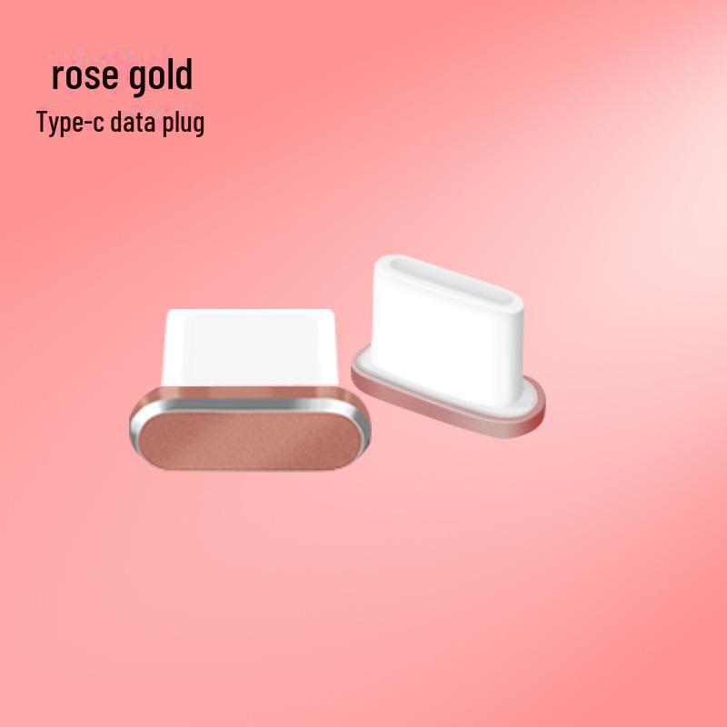 Универсальная металлическая пылезащитная заглушка USB Type-C для Huawei — защищает порт зарядки и разъем для наушников