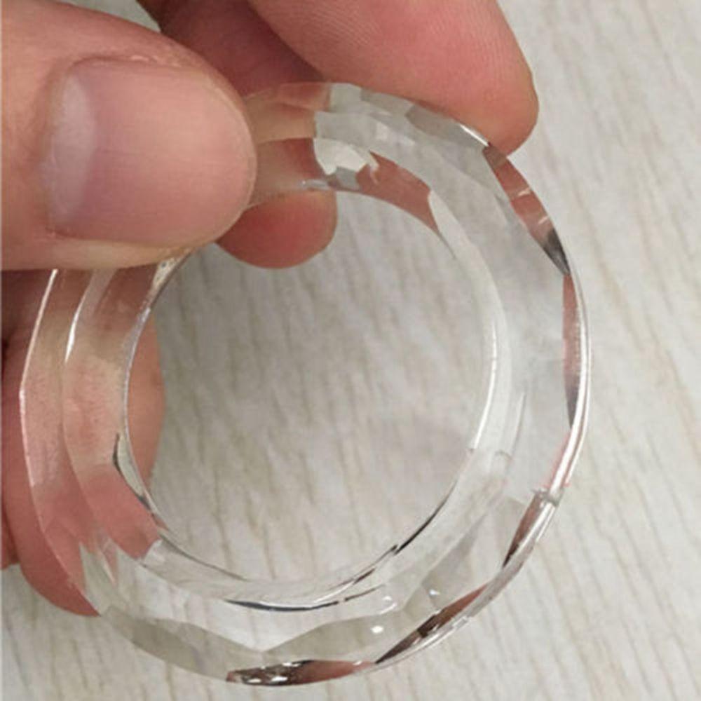 Handing Hot Drops Ring Parts Glass Pendant Prisms Refurbishing Lamp Repair Crystals Lamp