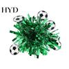 Party Sports Wristband Soccer Theme Wrist Flower Cheerleader Pom Game Performance Dance Ball for Events Day Favors Fan Accessory