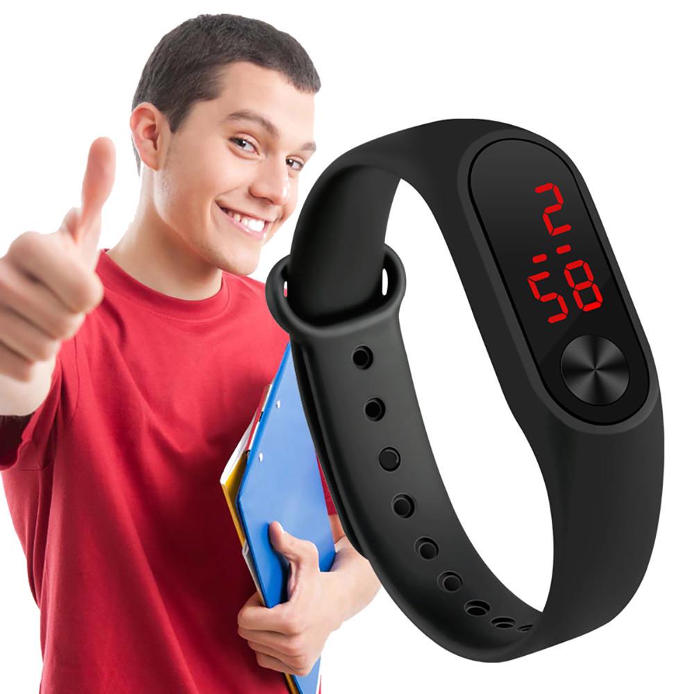 Часы с кольцом на руку Led Sports Fashion Electronic Watch