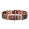 Trendy Copper Magnets Bracelets & Bangles Men Bracelet Metal Healing Magnetic Cross Jesus Christ Wristband Jewellery Wholesale