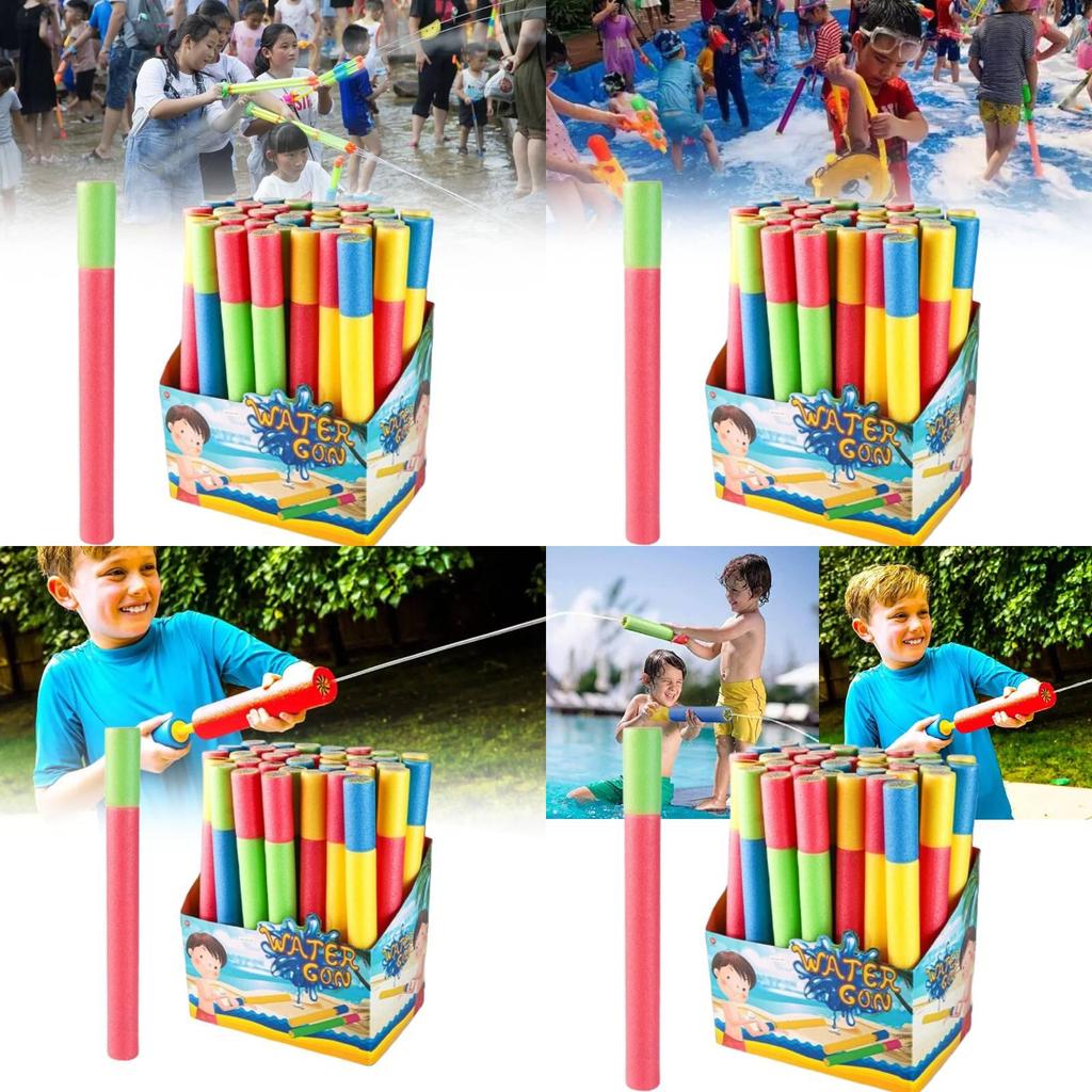 Summer Outdoor Kids Water Gun Toy Large Capacity Epe Foam Sponge Water Cannon For Fun Play