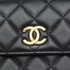 Chanel Мини-матрас Сумка на плечо овчина черная Женская Б/у