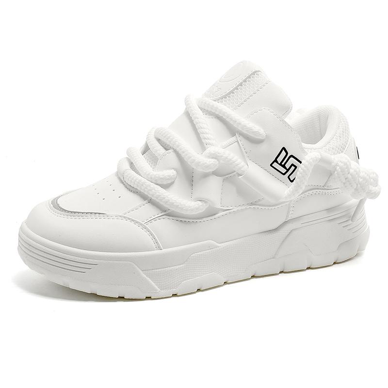 Chunky Vulcanized Shoes For Men Fashion Casual Sport Walking Sneakers Street Style Platform Men’s Basketball Canvas Sneakers New