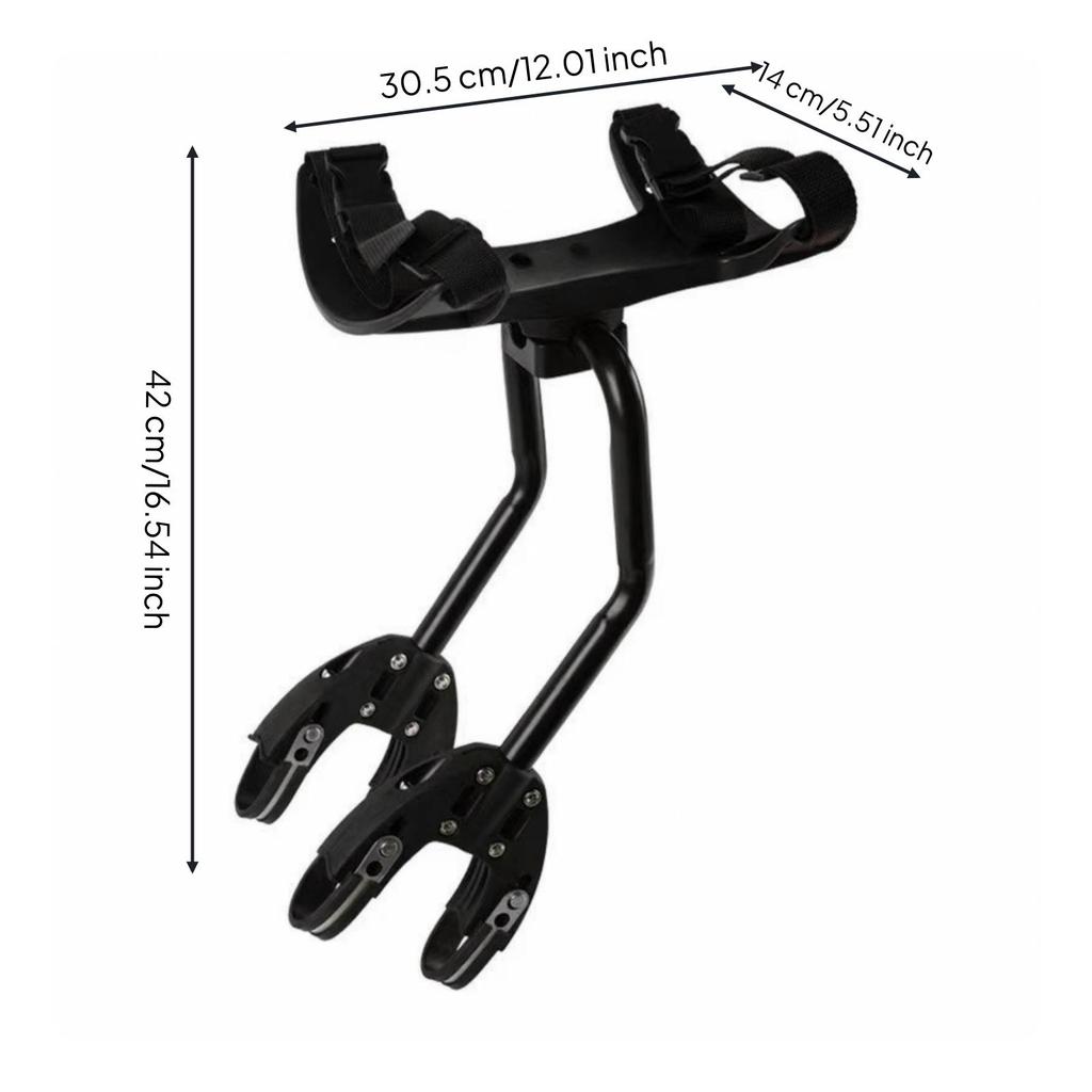 Rack Disc-Brake Compatible Cycle Rear Sleek for Commuting