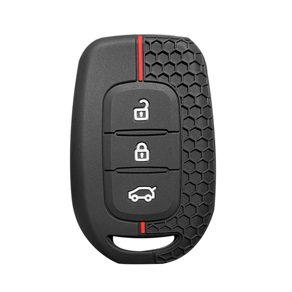 Для Renault Clio 5 Logan Stepway TWingo SS2 Talisman Duster Для Dacia Logan Силиконовый чехол для ключа автомобиля Брелок Чехол для ключа Пульт Защита