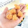 Artificial Chicken Popcorn Model Realistic Food Simulation for Party Decoration Kitchen Scene Display Props Set