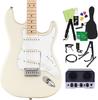 Электрогитара Fender Squier Affinity Series Stratocaster, набор из 14 предметов OLW