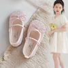 Girls' Breathable Leather Shoes, Mesh Princess Shoes, Polka Dot Loafers2026New Spring and Summer Children's Performance Shoes