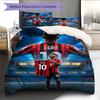 Leão Bedding Quilt Set Quilt Cover Pillowcase Home Decoration Birthday Gift (1 * duvet cover + 2 * pillowcase, without core)
