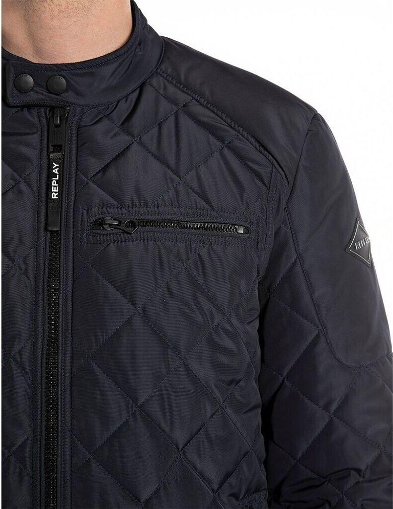 Демисезонная куртка Replay Kurze Jacke aus Oxford-Polyester (M8000-84442) blau