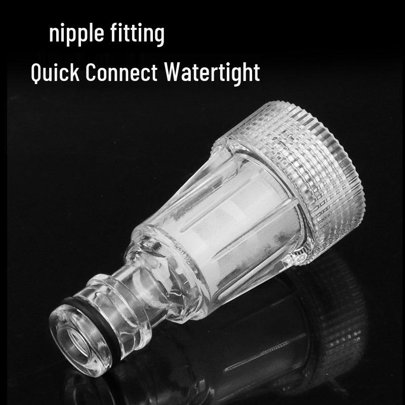 Прозрачный 6-точечный быстросъемный входной фильтр для стиральных машин