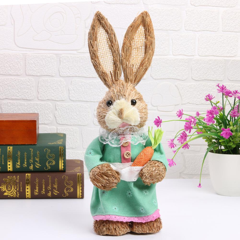 LF# Пасхальный кролик Орнамент Искусство Ремесла Мультфильм Пасхальный Орнамент Яркие Фотографии P