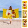 Мультяшное пляжное полотенце Duvel Beer Милый Кавайный Декор для Комнаты Ванны Девочки Дети Полотенца для Рук для Ванной Душа