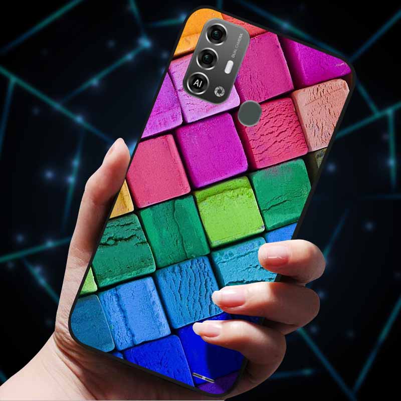 Чехол для ZTE Blade A53 Pro A53+ Модный Мягкий Силиконовый Защитный Задний Чехол из ТПУ для ZTE Blade A53 Plus Животные Чехол A53Pro Capas