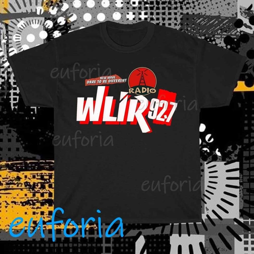 Vintage WLIR Radio Station 927 Active Logo T-Shirt Funny Size S to 5XL