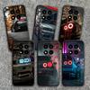Спортивный автомобиль G-GTR R32 R34 Крутой Мягкий Чехол для Телефона для Xiaomi Redmi Note 12 13 14 15 Pro Plus 11 12S 11S 11T 10 4G Черный Чехол Задняя Панель S