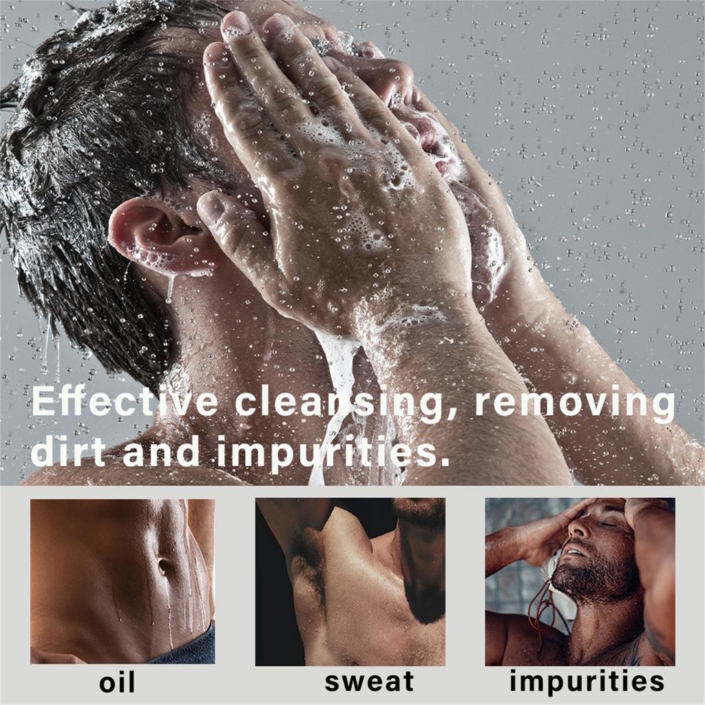 Menthol Aloe Soothing Body Wash Oil Control Moisturizing Shower Gel 300ml