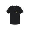 Nike X Drake Certified Lover Boy Rose Letter Print Crew Neck Short Sleeve T-Shirt Unisex Tops Black CLBBLKT-001