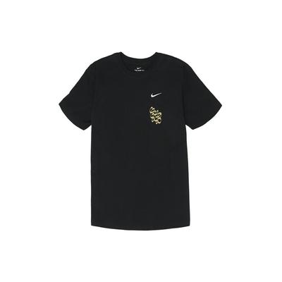 Nike Футболка унисекс с круглым вырезом и короткими рукавами X Drake Certified Lover Boy с розовым буквенным принтом, черные топы унисекс CLBBLKT-001