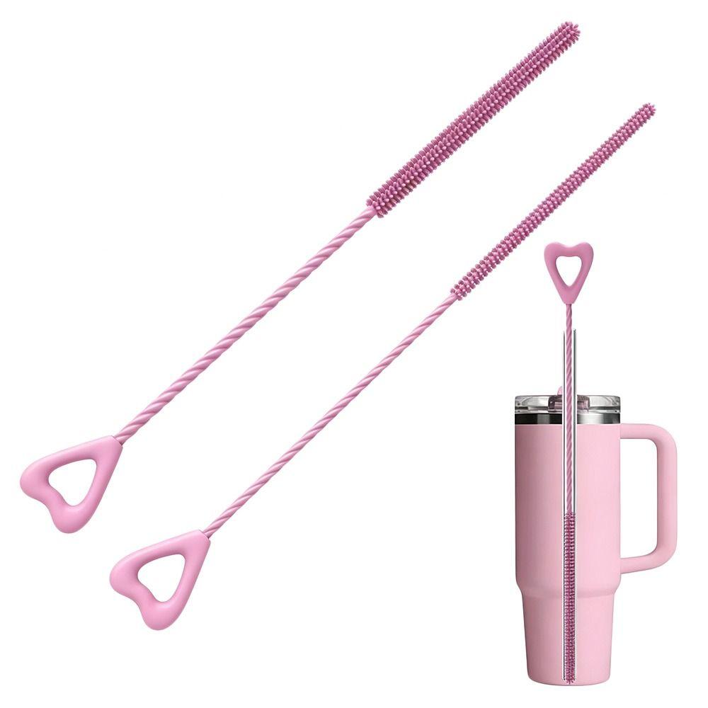 Reusable Drinking Straw Cleaner Brush Household Gap Brush Durable Cleaning Tool for Stanley