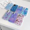 Чехол-чешуя русалки Mikalen с гальваническим покрытием для iPhone 14/13 Pro Max