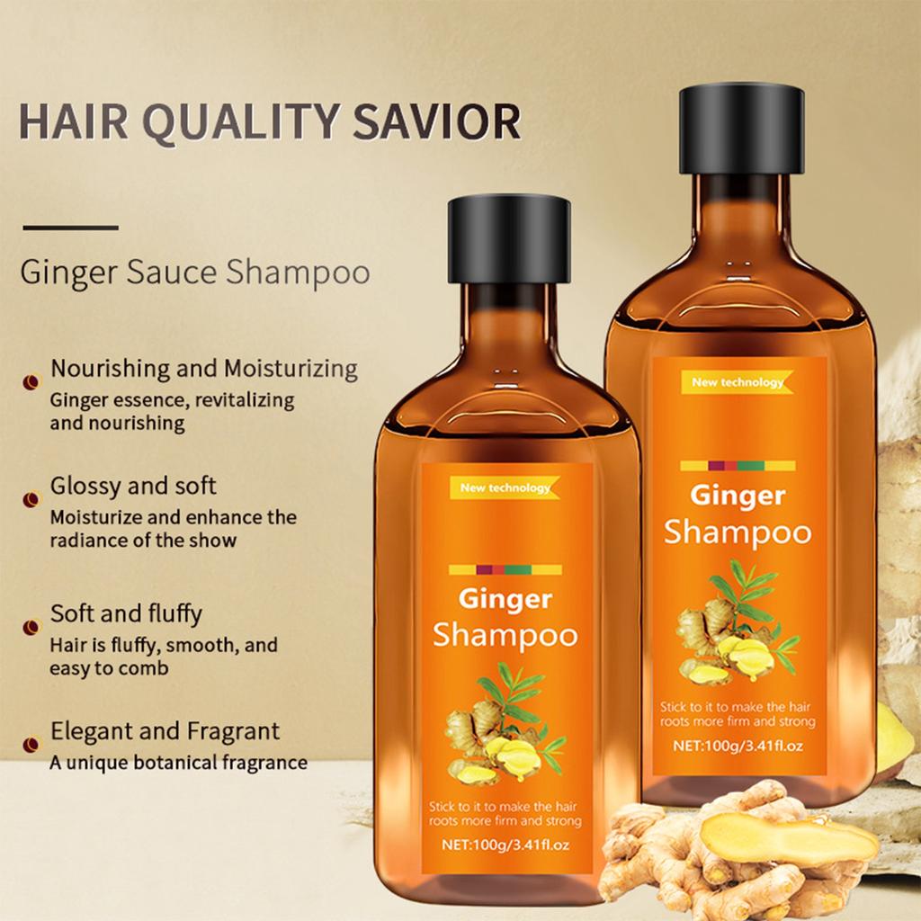 Шампунь увлажняет и укрепляет волосы. Натуральный и нежный длительный уход за волосами100мл