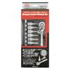 Tone Hexagon Socket Wrench Set 7 Pieces (TONE) (with Holder) HHCH3080, 9.5mm (3/8") Drive,